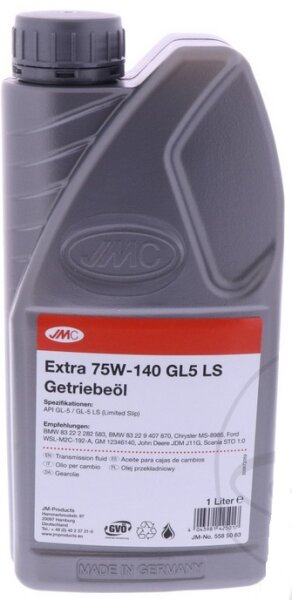 Getriebeöl GL5 75W140 1 Liter JMC