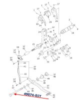 lange Schraube, Schaltpedal, M2 und S3 ab 2001