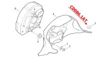 Schaumstoffschutz, Verkleidungsscheibe Buell 1125CR