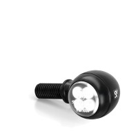 SHIN YO Circula-S Blinker/Positionslicht Schwarz/Getönt 2in1, E-Geprüft (Paar)