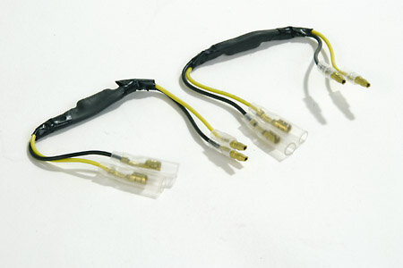Widerstand mit Kabel fuer LED-Blinker, Paar