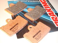 Braking brake pads for Buell 1125 und XB models with ZTL2...