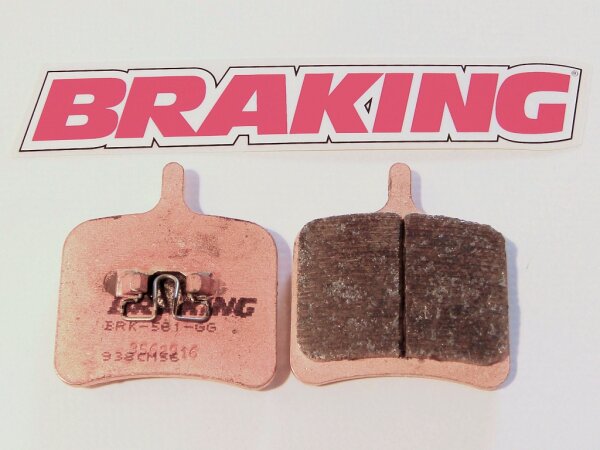 Braking brake pads for Buell 1125 R and CR