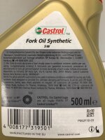 Castrol Fork Oil Synthetic 5W   0,5l