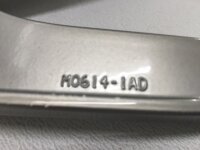 Heckstrebe XB9/12 S/SX/SCG, rechte Seite, hammertone silver