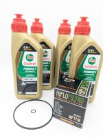 Rohrrahmen Ölwechselpaket Castrol POWER1 ULTIMATE...