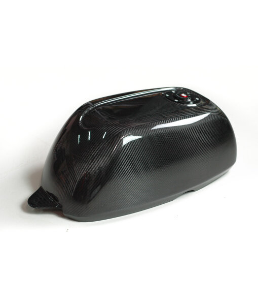 XC1 Carbon fiber cafe racer fueltank