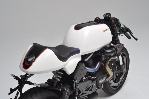 XC1 Carbon fiber cafe racer seat