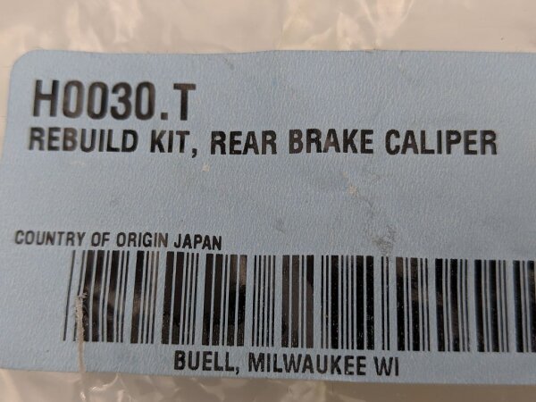 Reparaturkit, hintere Bremszange, Buell XB9/12 02-10