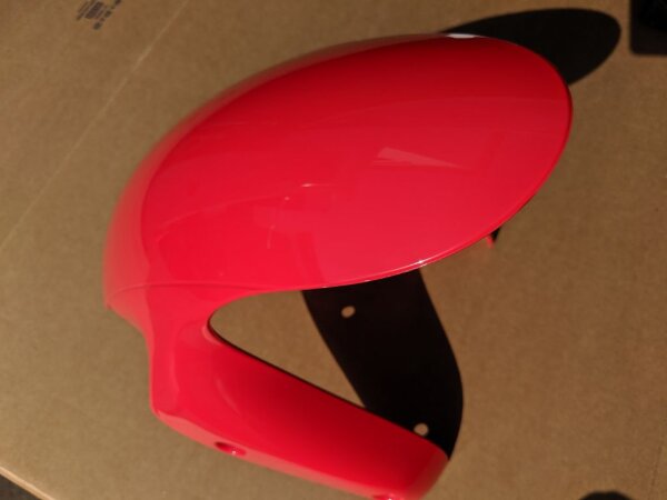 Frontfender, racing red