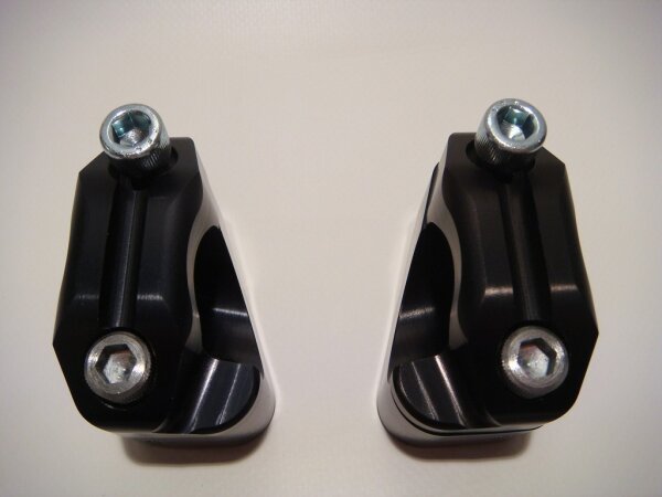 LSL/Highsider Lenkerklemmböcke für 28,6mm-Lenker silber