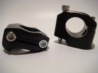 LSL/Highsider Lenkerklemmböcke für 28,6mm-Lenker silber