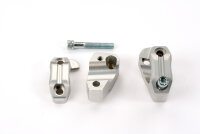 LSL/Highsider Lenkerklemmböcke für 28,6mm-Lenker silber