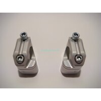 LSL/Highsider Lenkerklemmböcke für 28,6mm-Lenker silber