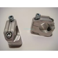 LSL/Highsider Lenkerklemmböcke für 28,6mm-Lenker silber