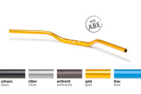 LSL/Highsider Lenker Superbike Alu Fatbar X01 28,5mm silber