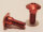 XB9/12 Verkleidungsschraube, Alu, mit Bund, rot