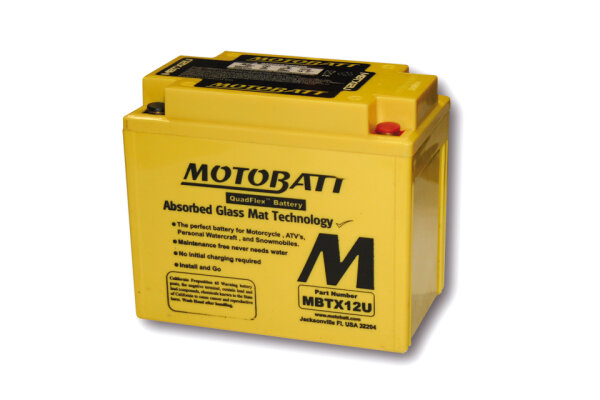 MOTOBATT AGM Batterie, 4-polig, 14Ah