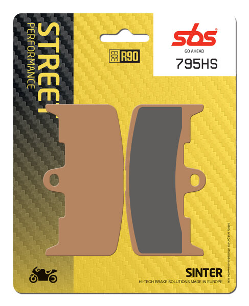 SBS Bremsbel&auml;ge Buell XB9/12 (ZTL1) Street Sinter